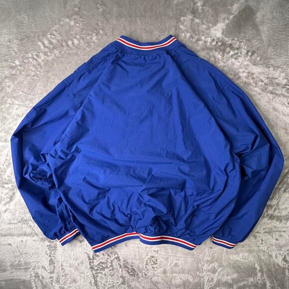Vintage 90’s Rawlings Sporty Blue Windbreaker Pullover Sweatshirt Size XL - Picture 2 of 7